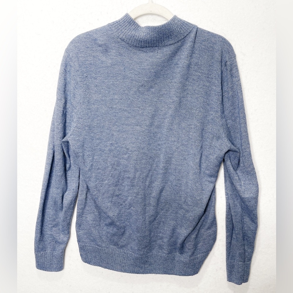 Smartwool Sparwood Quarter Zip Wool Blend Sweater Layering Gorpcore Size Medium - Picture 3 of 7